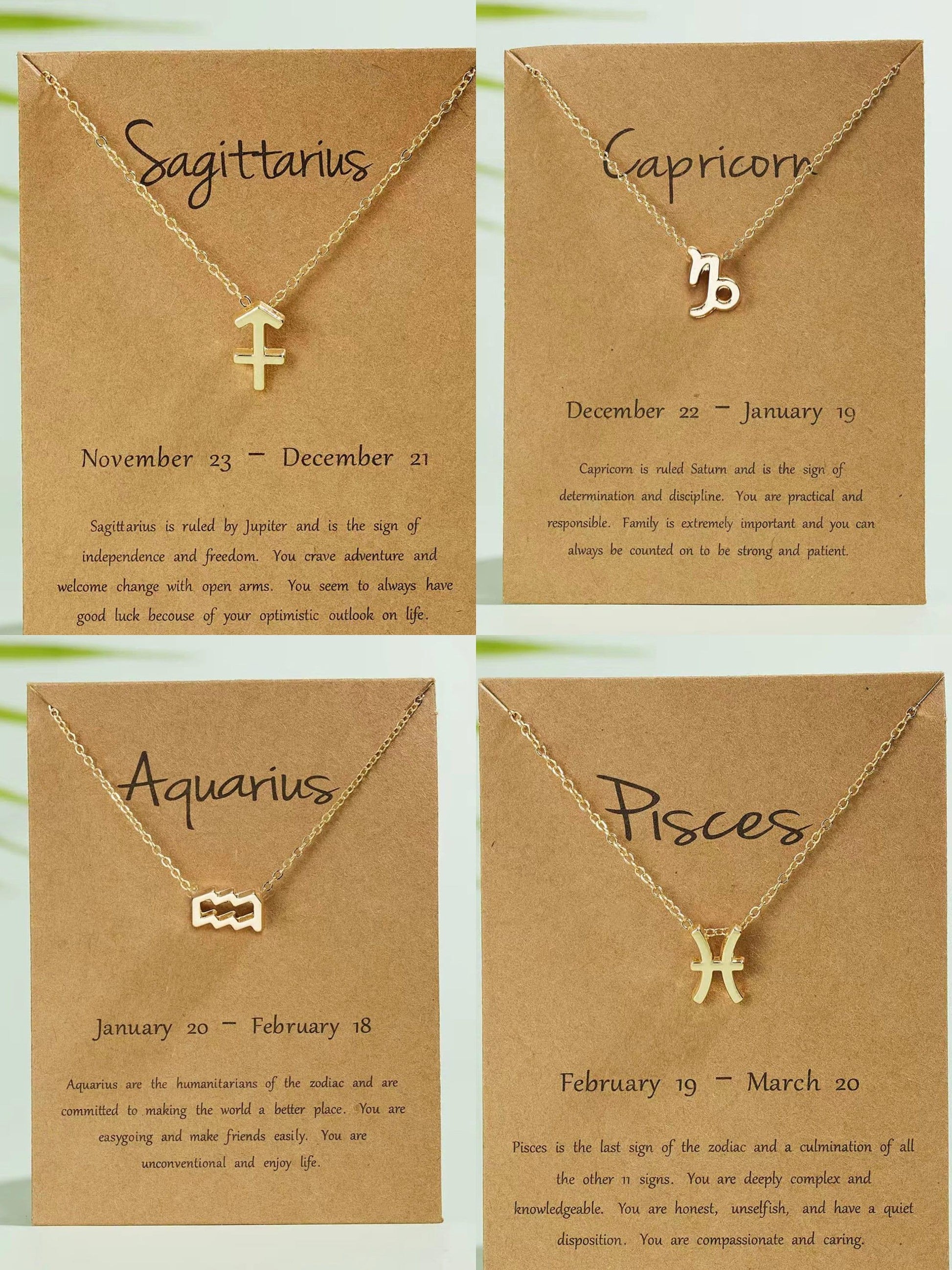 Tiny Zodiac Necklace, Horoscope Necklace, Star Sign Necklace, Thin Gold Chain, Constellation Necklace, Birthday Astrology Necklace